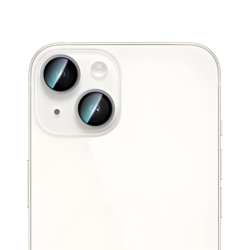 Apple iPhone 15 Uyumlu CaseWorld Alloy Serisi Oleofobik Anti Reflective Kamera Lens Koruyucu