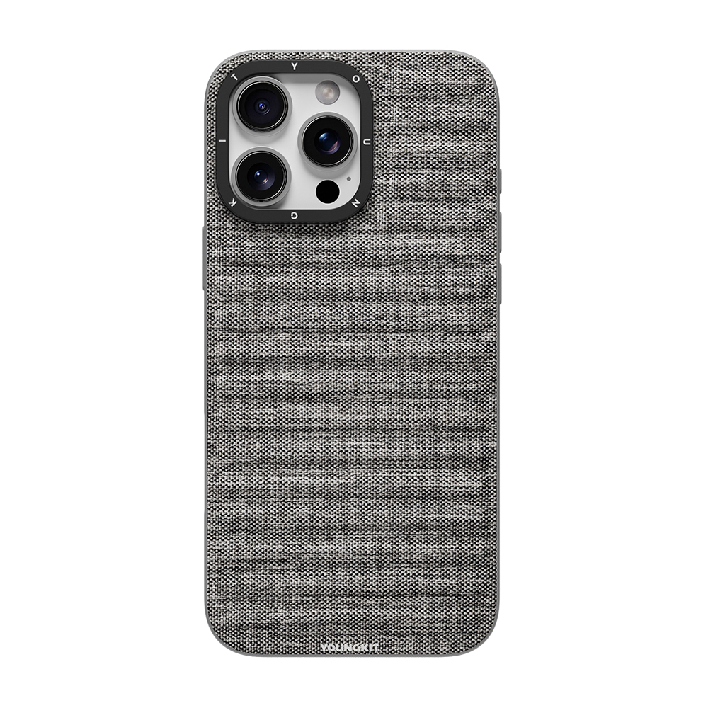 Apple iPhone 16 Pro Max Uyumlu Kılıf M-safe Şarj Özellikli Youngkit Canvas Serisi Kapak