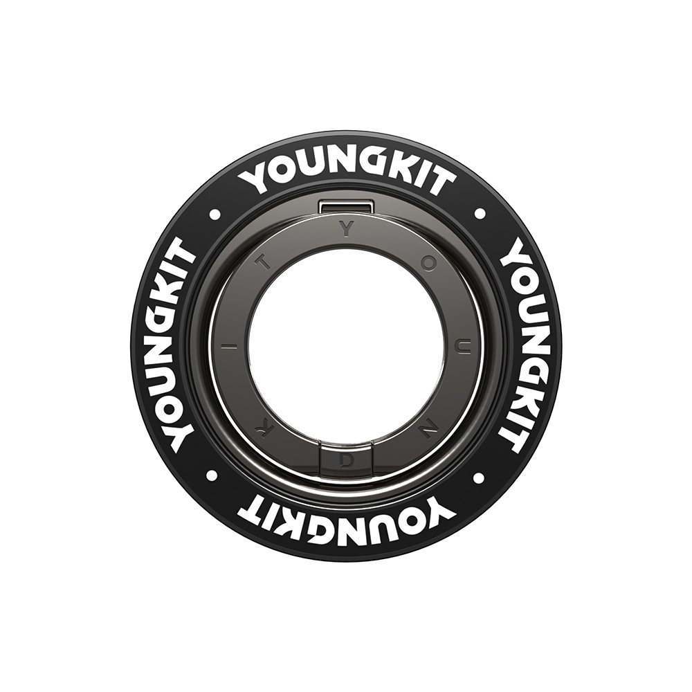Youngkit Magnetik 360 Derece Dönebilen Double Ring Serisi Parmak Ring Stand