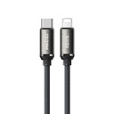 Recci RS35CL Type-C to Lightning PD 30W Örgü Tasarımlı Hızlı Şarj Özellikli Data ve Şarj Kablosu 1M