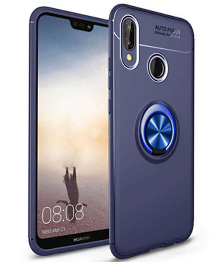 Huawei P20 Lite Uyumlu Kılıf Zore Ravel Silikon Kapak