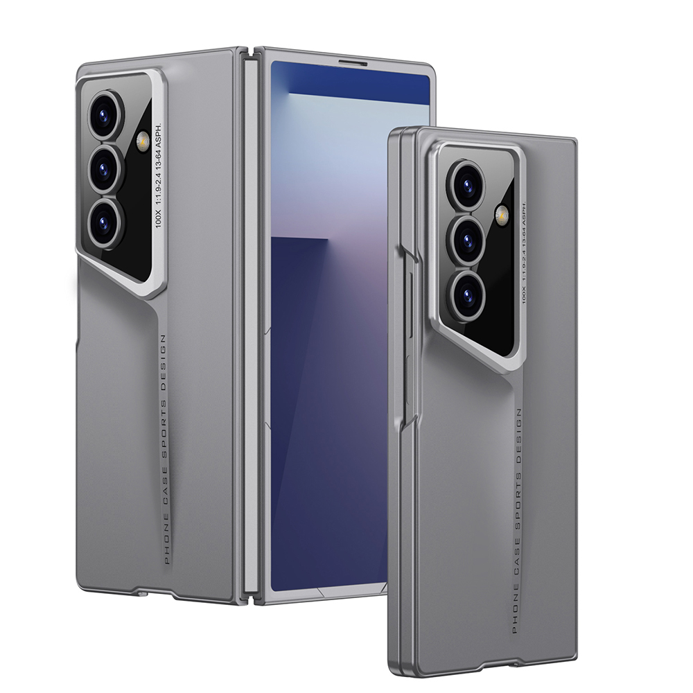 Samsung Galaxy Z Fold 7 Uyumlu Kılıf Ultra İnce Kamera Korumalı Sert Rubber Zore Procase Kapak