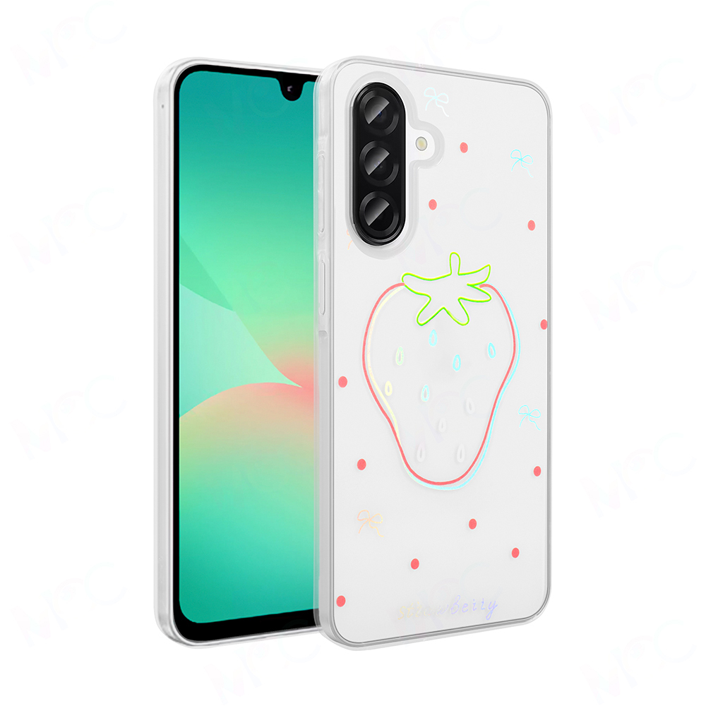 Samsung Galaxy A36 Uyumlu Kılıf Şeffaf Figürlü Zore Folk Sert Kapak