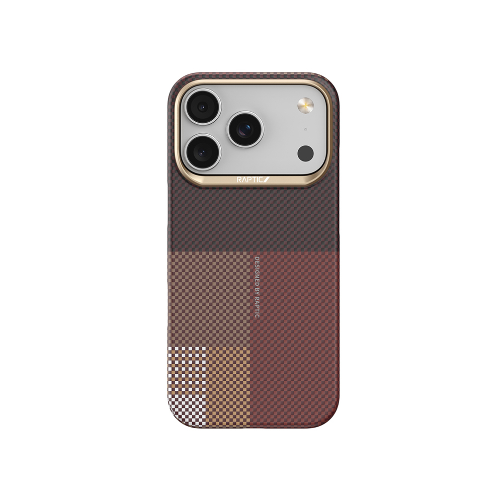 Apple iPhone 17 Pro Uyumlu Kılıf M-safe Şarj Özellikli Raptic Aramid Skin Transform Serisi Kapak