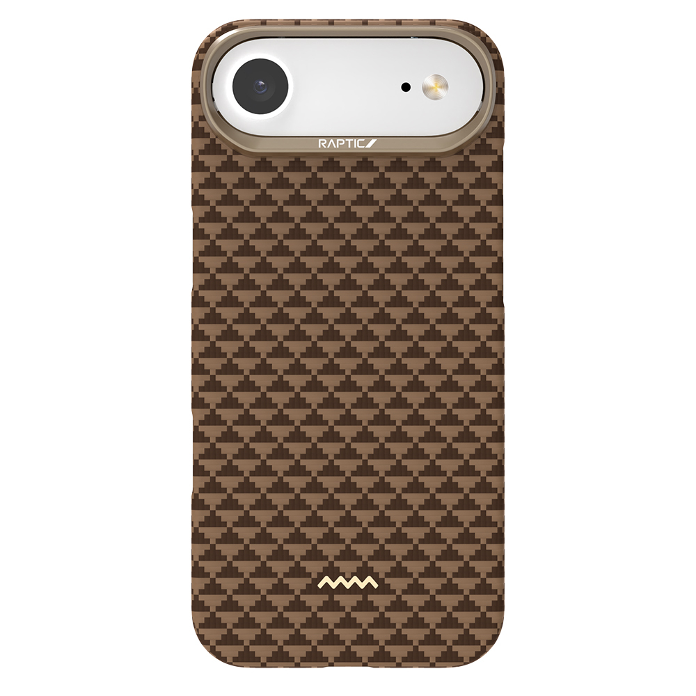 Apple iPhone 17 Air Kılıf M-safe Şarj Özellikli Raptic Aramid Skin Origin Serisi Kapak