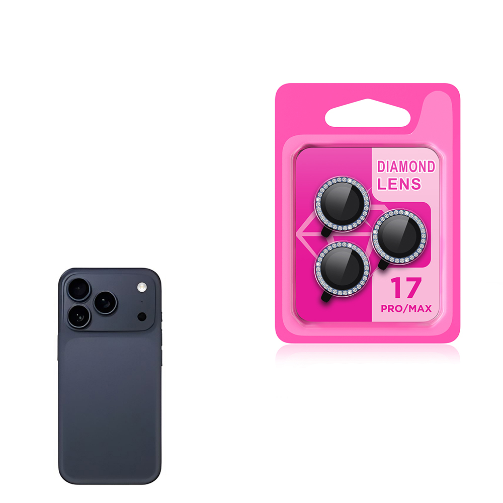 Apple iPhone 17 Pro Max Uyumlu Zore CL-06 Kamera Lens Koruyucu