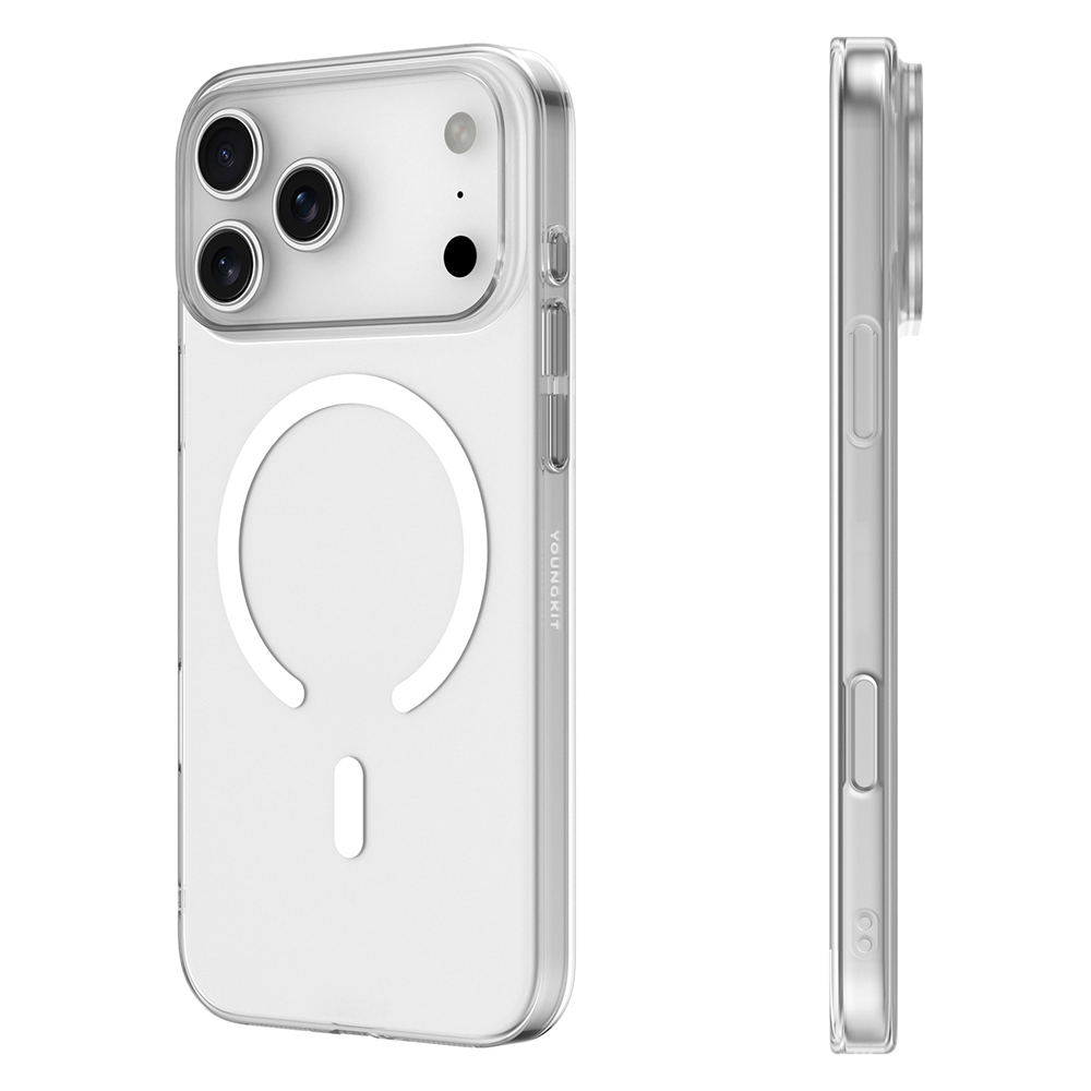 Apple iPhone 17 Pro Uyumlu Kılıf M-safe Şarj Özellikli Youngkit High Definition Serisi Kapak