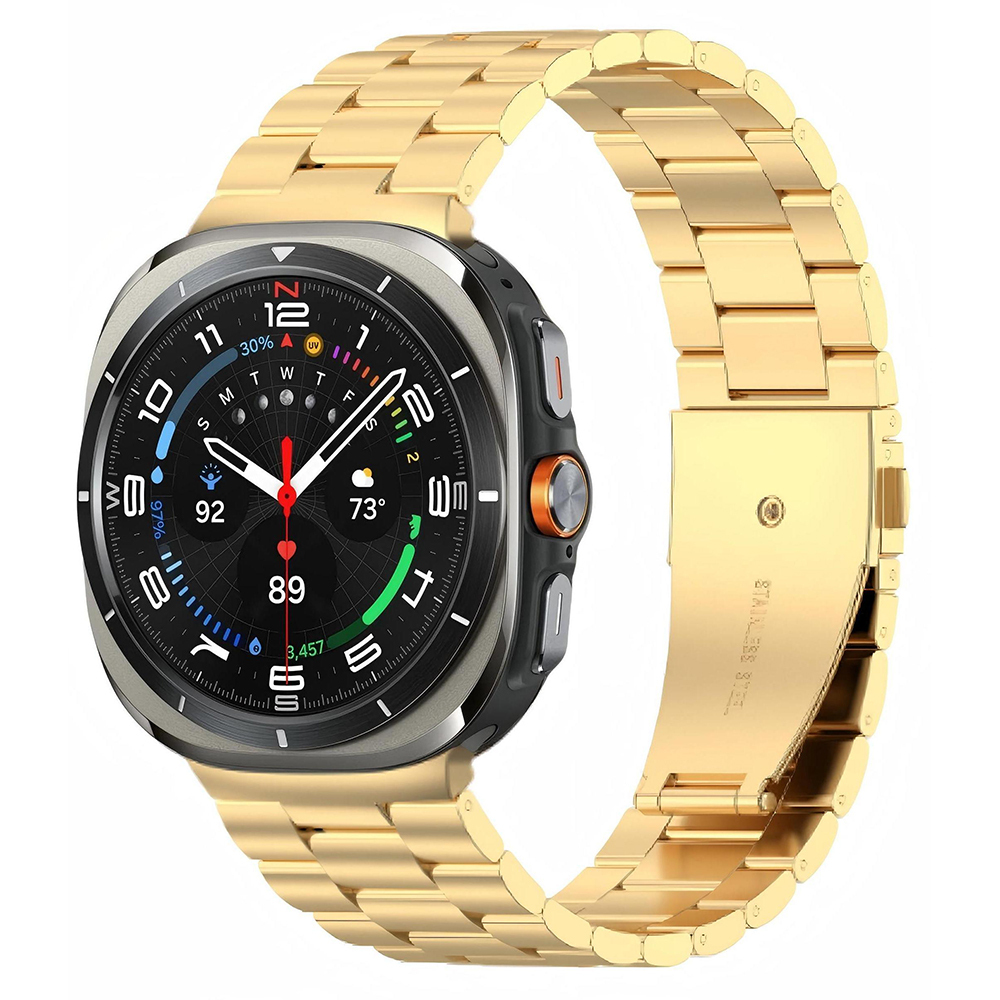 ​​Samsung Galaxy Watch 8 Uyumlu KRD-04 Metal Kordon