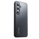 Samsung Galaxy S25 Plus Uyumlu Kılıf M-safe Şarj Özellikli Karbon Fiber Benks Montage Hybrid ArmorPro Kevlar Kapak