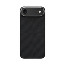 Apple iPhone 17 Air Uyumlu Kılıf Benks M-safe Şarj Özellikli Metal Kamera Çerçeveli Magnetik ArmorAir 600D Kevlar Fiber Kapak