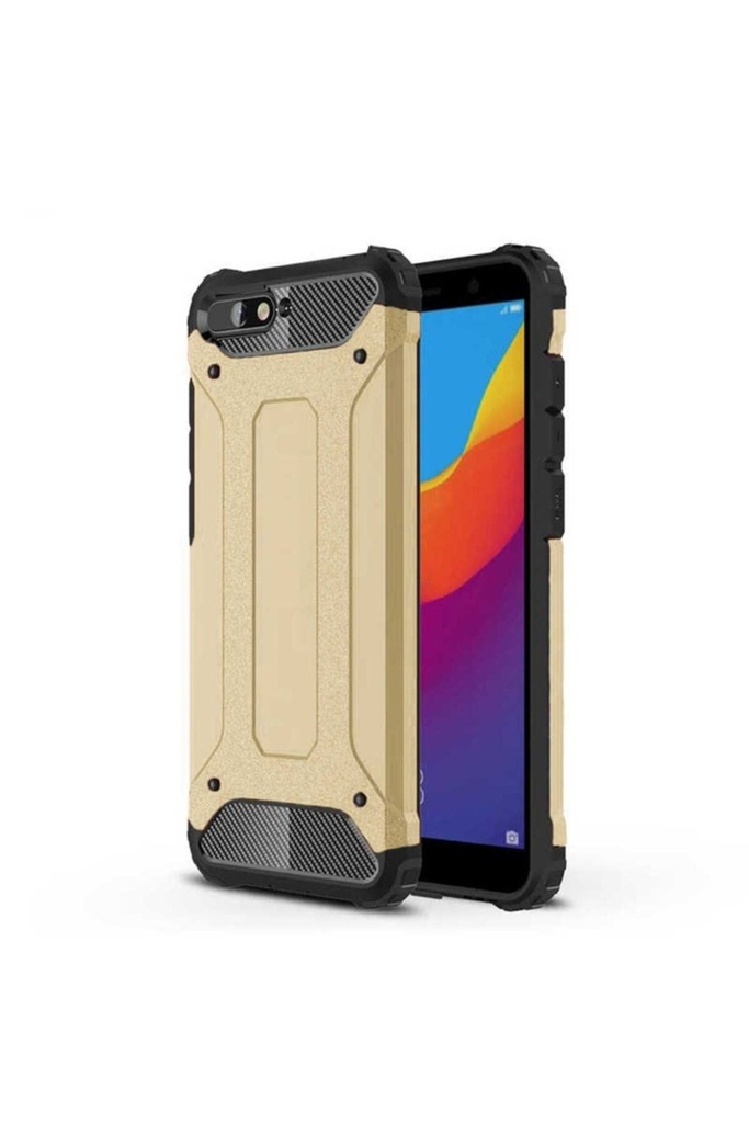 Huawei Y6 2018 Uyumlu Kılıf Zore Crash Silikon Kapak