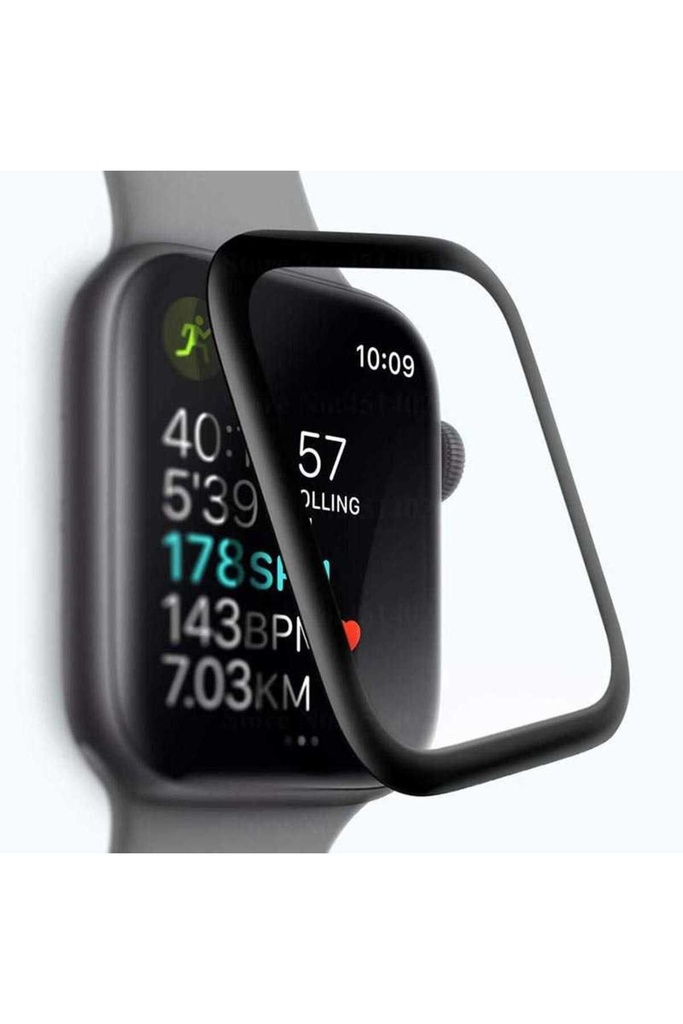 Apple Watch 40mm Uyumlu Zore Full Yapışkanlı Cam Ekran Koruyucu