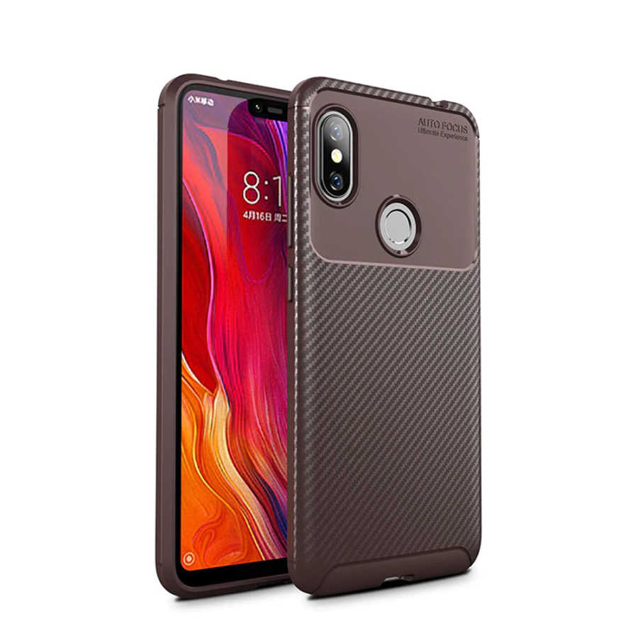 Xiaomi Redmi Note 6 Pro Uyumlu Kılıf Zore Negro Silikon Kapak