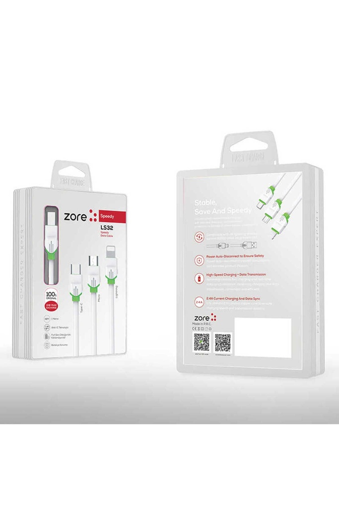 Zore LS32 Type-C Usb Kablo