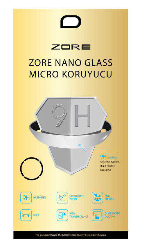 LG G6 Uyumlu Zore Nano Micro Temperli Ekran Koruyucu