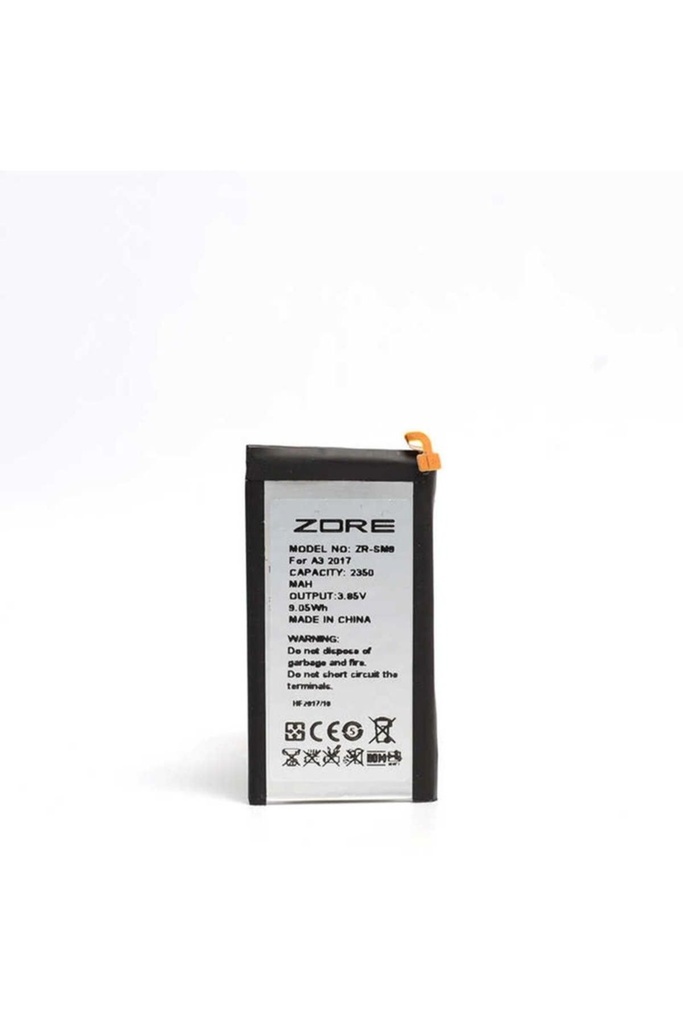 Samsung Galaxy A3 2017 Uyumlu Zore Tam Orjinal Batarya