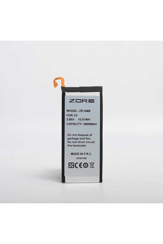 Samsung Galaxy C5 Uyumlu Zore Tam Orjinal Batarya