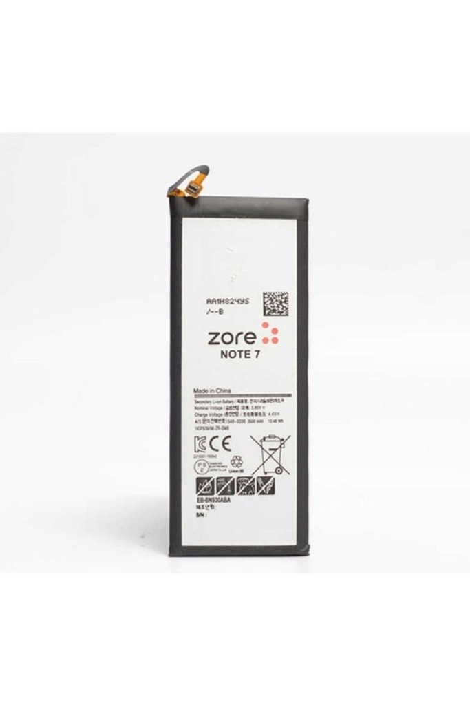 Samsung Galaxy Note 7 Uyumlu Zore Tam Orjinal Batarya