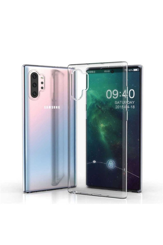 Samsung Galaxy Note 10 Plus Uyumlu Kılıf Zore Süper Silikon Kapak