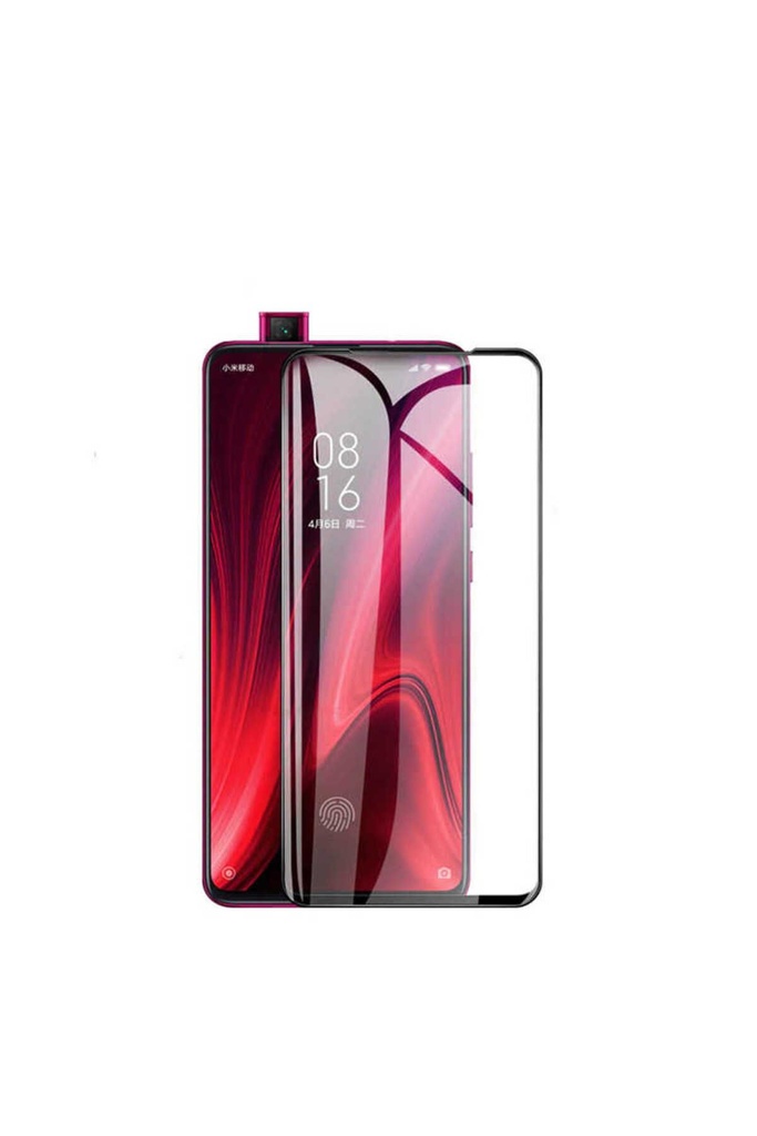 Huawei Y9 Prime 2019 Uyumlu Zore Kenarları Kırılmaya Dayanıklı Cam Ekran Koruyucu