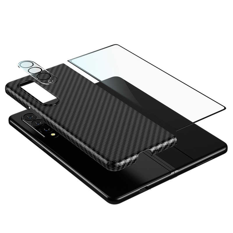 Samsung Galaxy Z Fold 3 Uyumlu Kılıf Benks 3 in 1 Suit Kapak