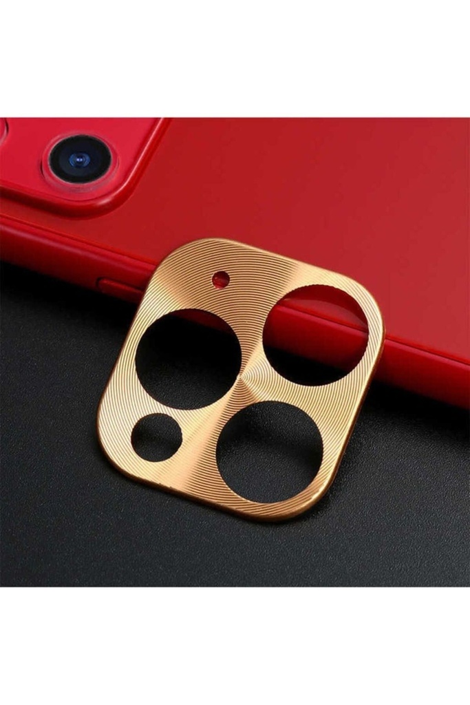 Apple iPhone 11 Pro Max Uyumlu Zore Metal Kamera Koruyucu