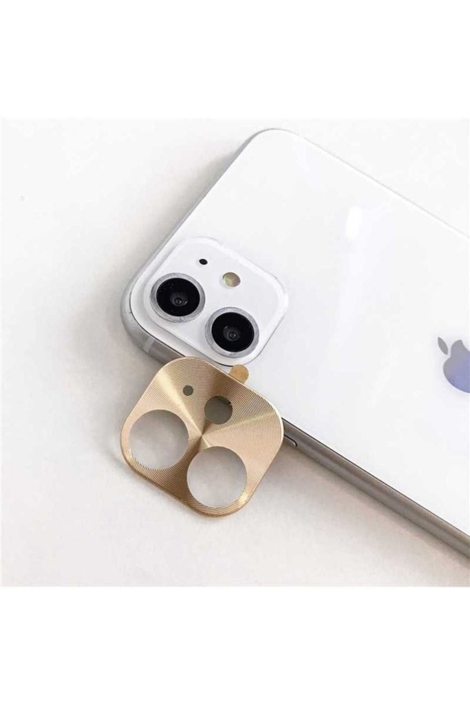 Apple iPhone 11 Uyumlu Zore Metal Kamera Koruyucu