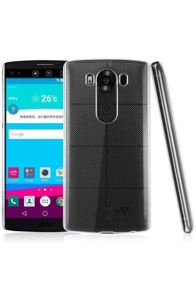 LG V10 Uyumlu Kılıf Zore Süper Silikon Kapak