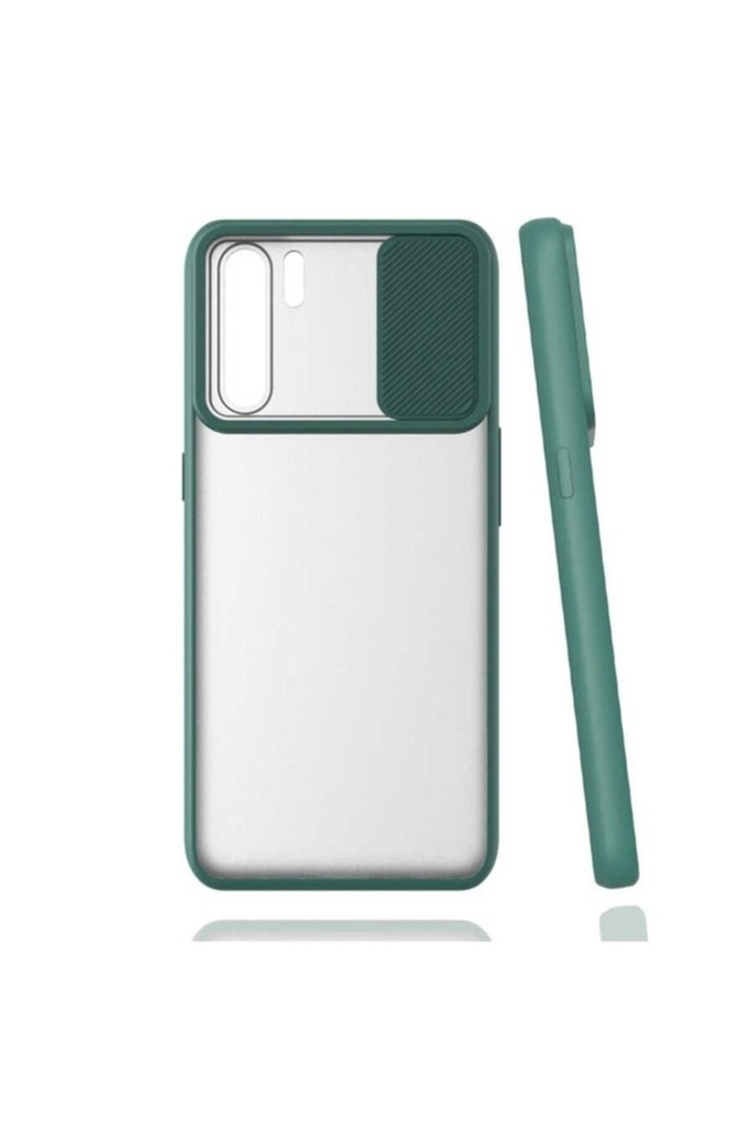 Oppo A91 Uyumlu Kılıf Zore Lensi Kapak