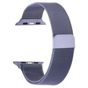 Apple Watch 42mm Uyumlu Kordon Hasır Metal Mıknatıslı Örgü Zore KRD-01 Kayış