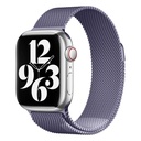 Apple Watch 44mm Uyumlu Kordon Hasır Metal Mıknatıslı Örgü Zore KRD-01 Kayış