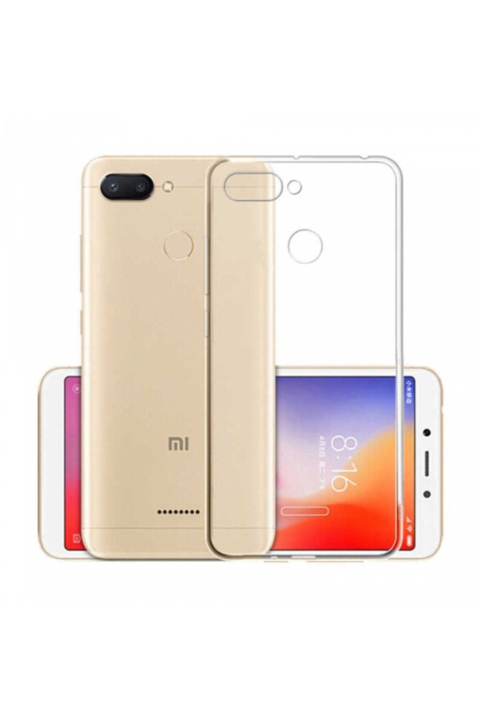 Xiaomi Redmi 6 Uyumlu Kılıf Zore Süper Silikon Kapak
