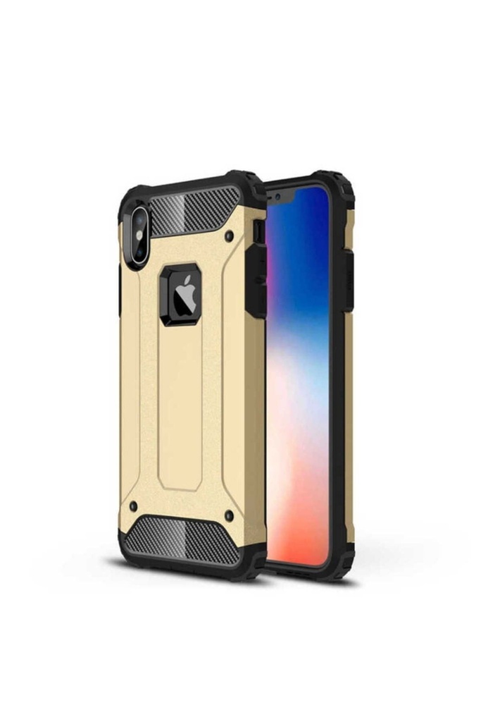 Apple iPhone X Uyumlu Kılıf Zore Crash Silikon Kapak