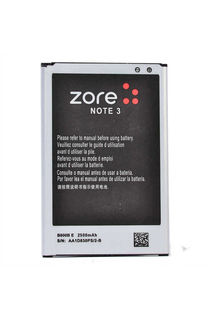 Samsung Galaxy Note 3 Uyumlu Zore 2500 Mah Yeni Z Batarya