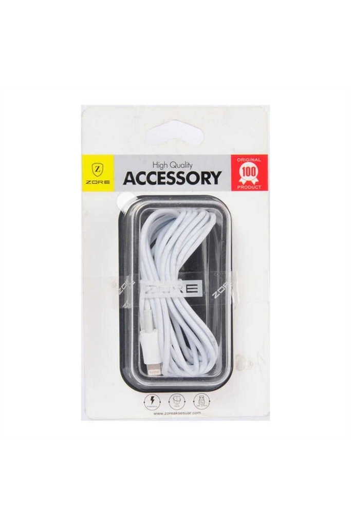 Zore 2 Uçlu Lightning-Micro Usb Kablo 1M
