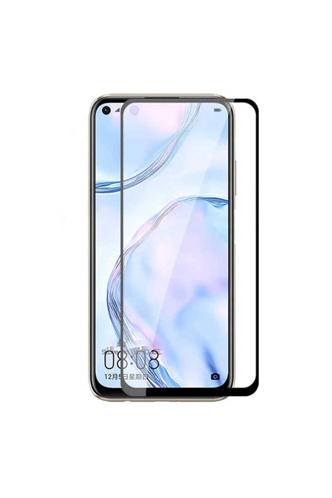 Huawei P40 Lite Uyumlu Zore Kenarları Kırılmaya Dayanıklı Cam Ekran Koruyucu
