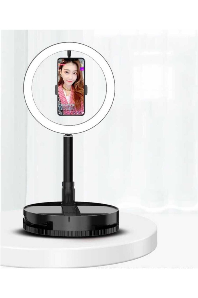 Zore 26 Cm Foldable Işıklı Telefon Tutucu Ring Light