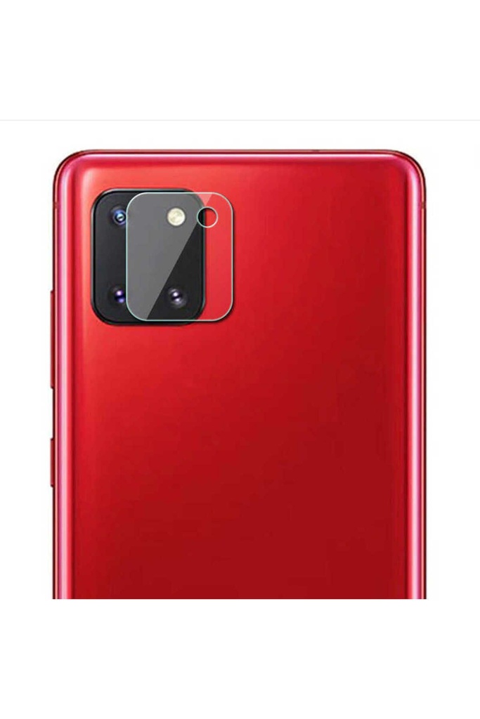 Samsung Galaxy A91 (S10 Lite) Uyumlu Zore Nano Kamera Koruyucu