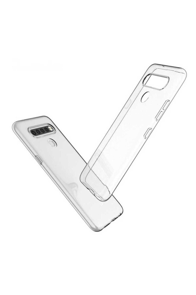 LG K61 Uyumlu Kılıf Zore Süper Silikon Kapak