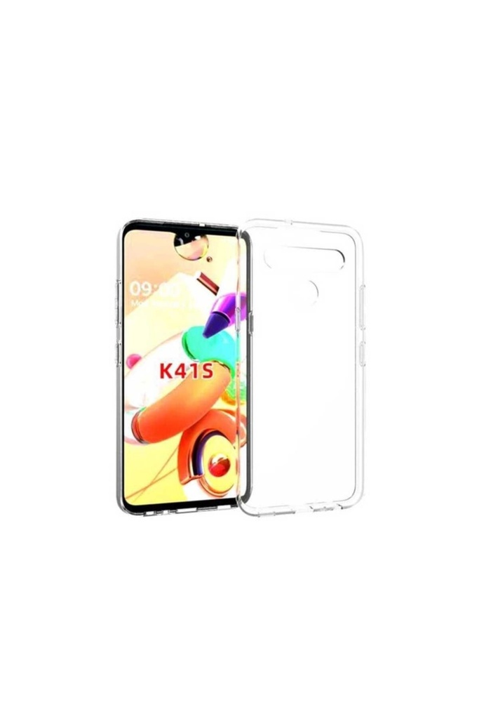 LG K41S Uyumlu Kılıf Zore Süper Silikon Kapak