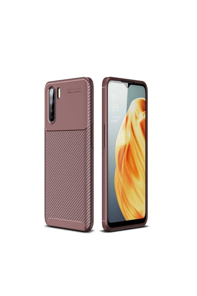 Oppo A91 Uyumlu Kılıf Zore Negro Silikon Kapak