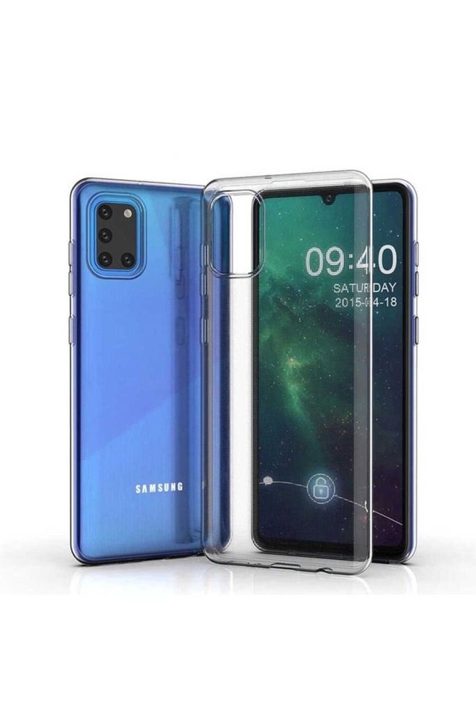 Samsung Galaxy A31 Uyumlu Kılıf Zore Süper Silikon Kapak