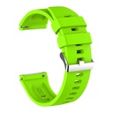 Huawei GT 2E Uyumlu Kordon Silikon Metal Tokalı Yumuşak KRD-26 Kayış