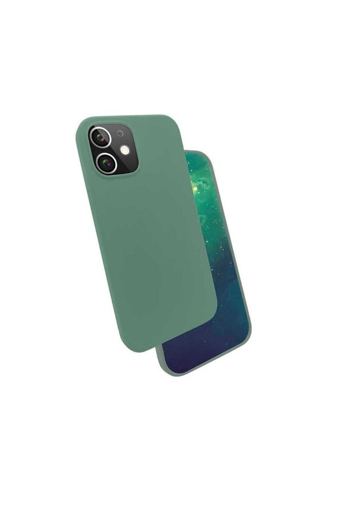 Apple iPhone 12 Uyumlu Kılıf Zore Silk Silikon