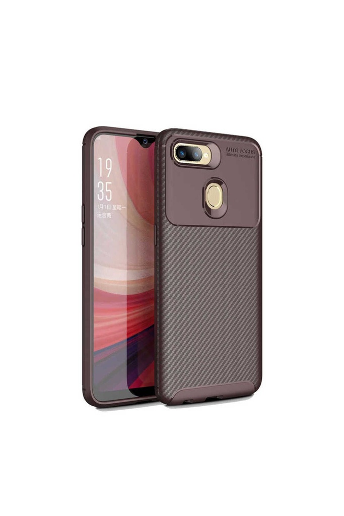 Oppo A7X Uyumlu Kılıf Zore Negro Silikon Kapak