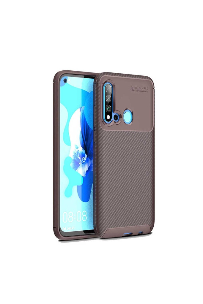 Huawei P20 Lite 2019 Uyumlu Kılıf Zore Negro Silikon Kapak