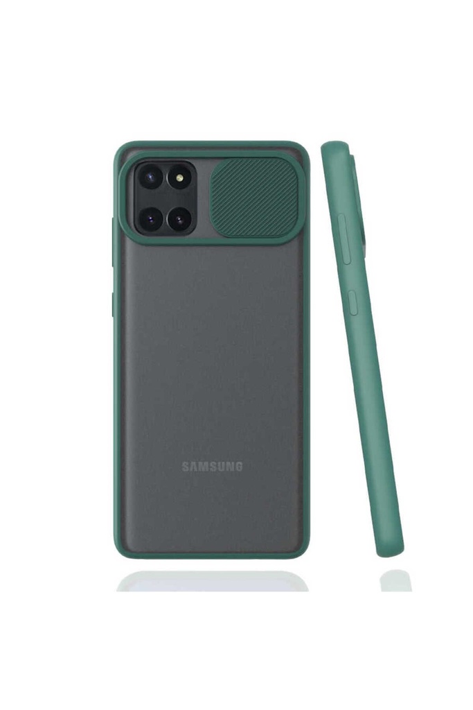 Samsung Galaxy A81 (Note 10 Lite) Uyumlu Kılıf Zore Lensi Kapak