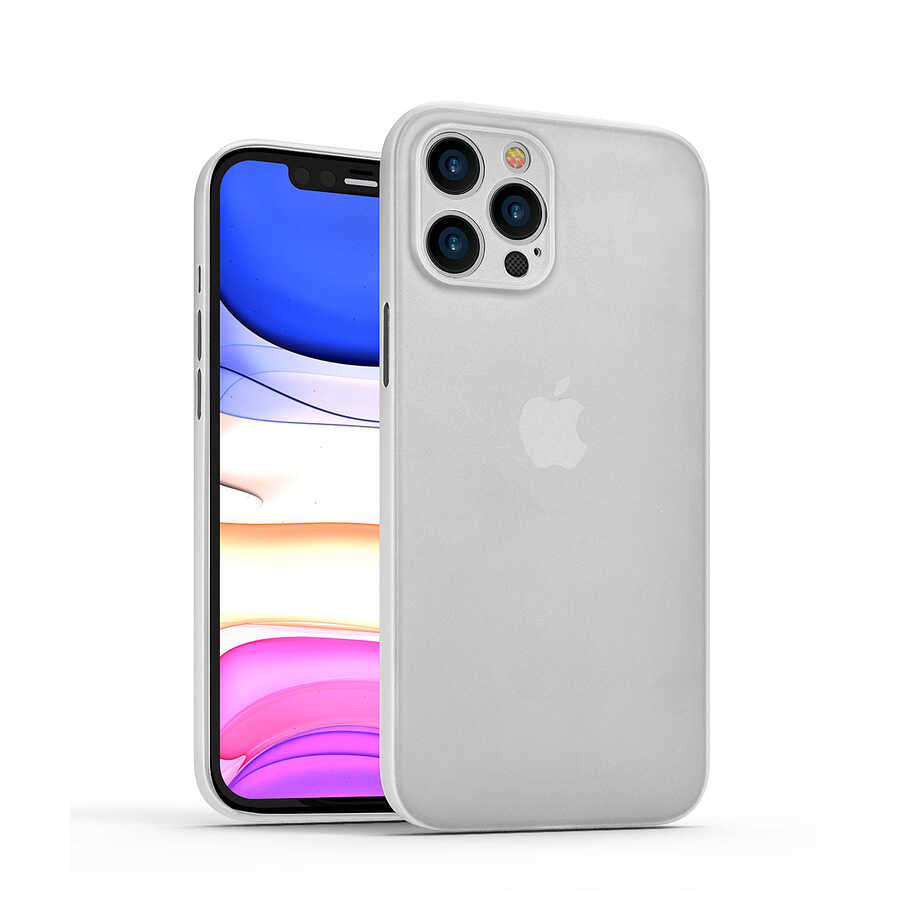 Apple iPhone 12 Pro Max Uyumlu Kılıf ​​​​​Wiwu Skin Nano PP Kapak