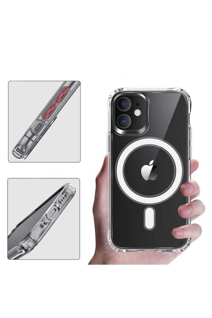 Apple iPhone 12 Pro Max Uyumlu Kılıf Zore Tacsafe Wireless Kapak