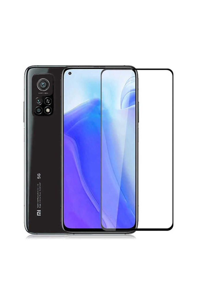 Xiaomi Mi 10T 5G Uyumlu Zore Kenarları Kırılmaya Dayanıklı Cam Ekran Koruyucu